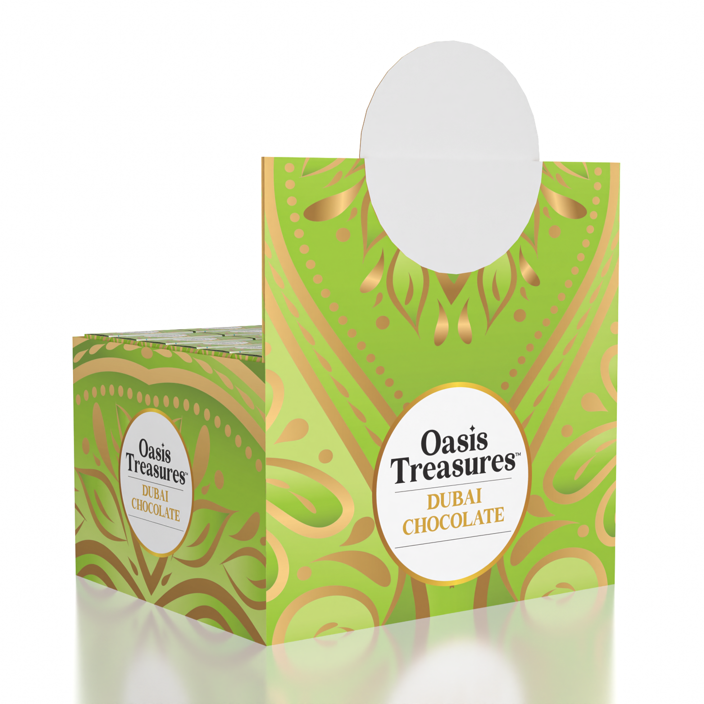 Dubai Chocolate Bar Pistachio by Oasis Treasures (Ice Pack)