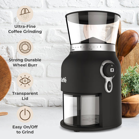 Kaffe Electric Conical Burr Coffee Grinder KF8150