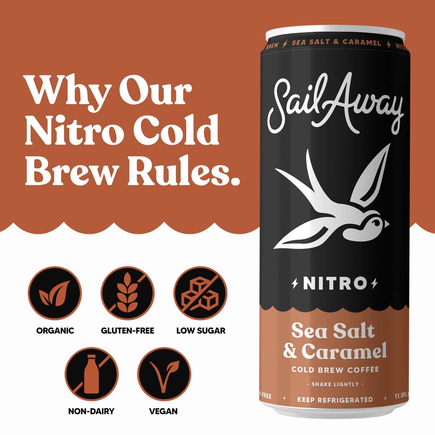 Cold Brew Coffee - Sea Salt & Caramel