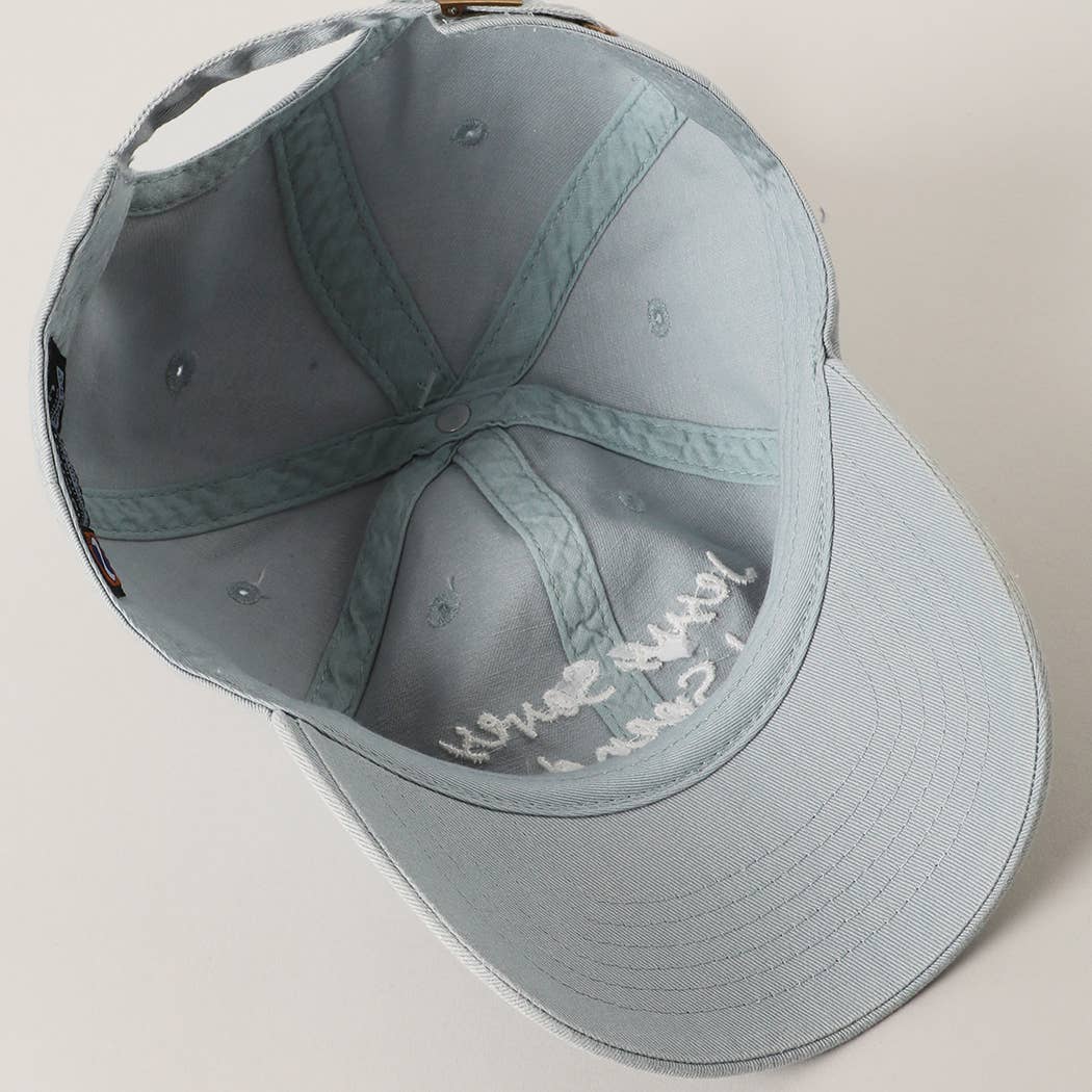 Jesus Saves I Spend Embroidery Baseball Cap