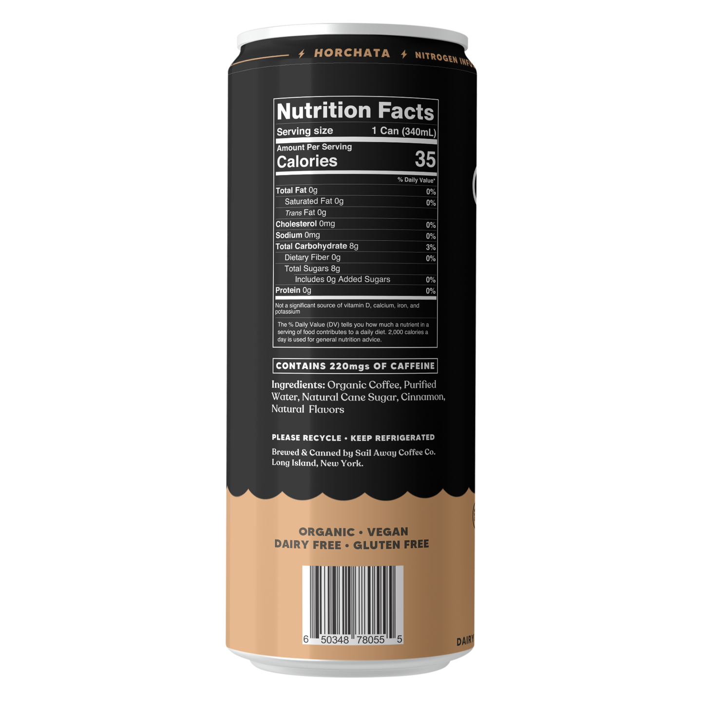 Cold Brew Coffee - Vanilla & Cinnamon