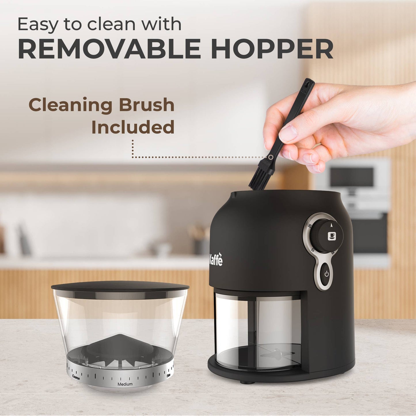 Kaffe Electric Conical Burr Coffee Grinder KF8150