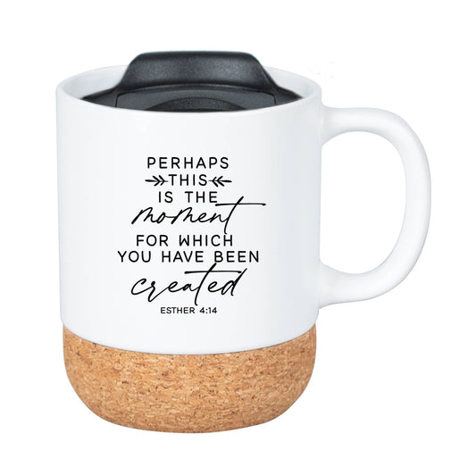 Perhaps This Is The Moment - Designer Mugs-Cork