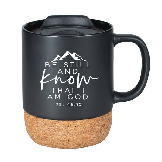 Be Still - Designer Mugs-Cork